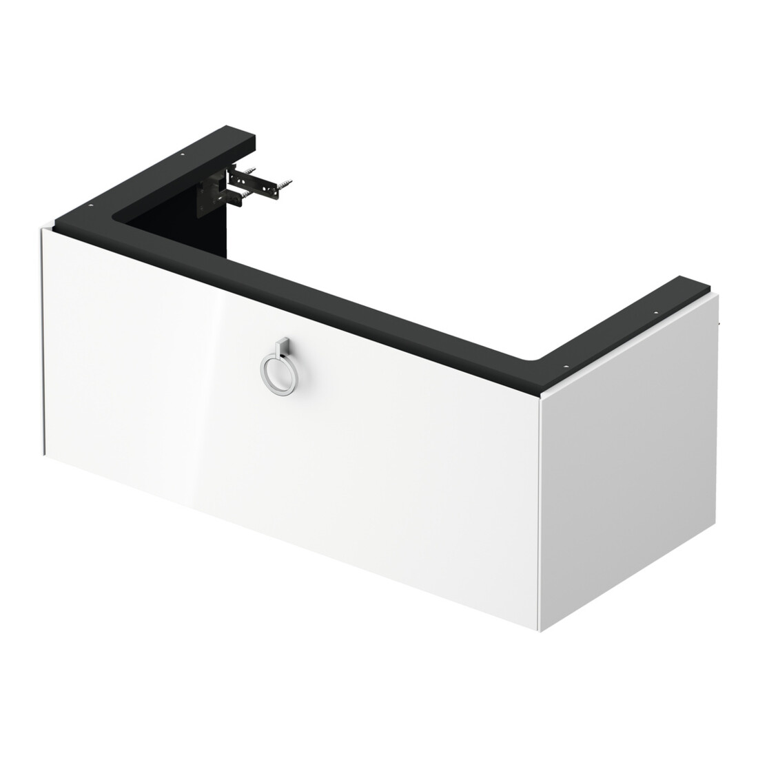 Duravit Meuble sous-lavabo White Tulip 41x98,4x45,8 cm, 1 tiroir, blanc brillant