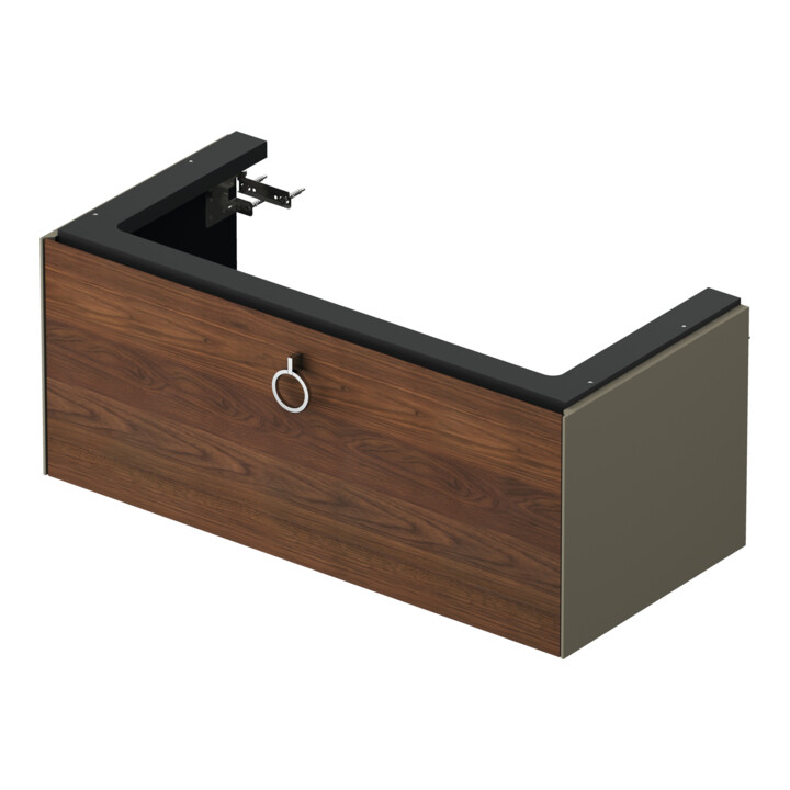 Duravit Meuble sous lavabo White Tulip 41x98,4x45,8 cm, 1 tiroir, US N StG satiné