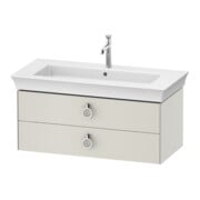 Duravit Meuble sous-lavabo White Tulip 41x98,4x45,8 cm, 2 tiroirs, blanc mat