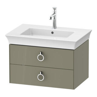 Duravit Meuble sous lavabo White Tulip 68,4x45,8 cm, 2 tiroirs, suspendu