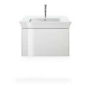 Duravit Meuble sous lavabo White Tulip 68,4x45,8 cm, blanc brillant, 1 tiroir, suspendu