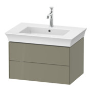 Duravit Meuble sous-lavabo White Tulip 68,4x45,8 cm, blanc brillant, 2 tiroirs, suspendu