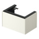 Duravit Meuble sous lavabo White Tulip 68,4x45,8 cm, blanc mat, 1 tiroir, suspendu