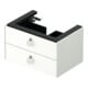 Duravit Meuble sous-lavabo White Tulip 68,4x45,8 cm, blanc mat, 2 tiroirs avec poignée, suspendu