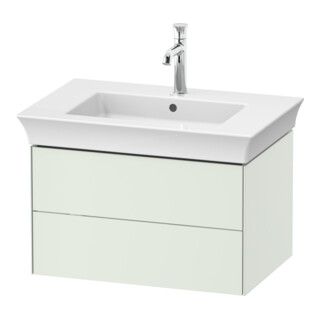 Duravit Meuble sous lavabo White Tulip 68,4x45,8 cm, blanc mat, 2 tiroirs, suspendu