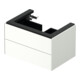 Duravit Meuble sous lavabo White Tulip 68,4x45,8 cm, blanc mat, 2 tiroirs, suspendu