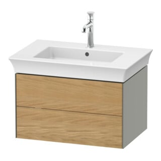 Duravit Meuble sous-lavabo White Tulip 68,4x45,8 cm, E Nat StG m, 2 tiroirs, suspendu