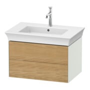 Duravit Meuble sous lavabo White Tulip 68,4x45,8 cm, E Nat w m, 2 tiroirs, suspendu
