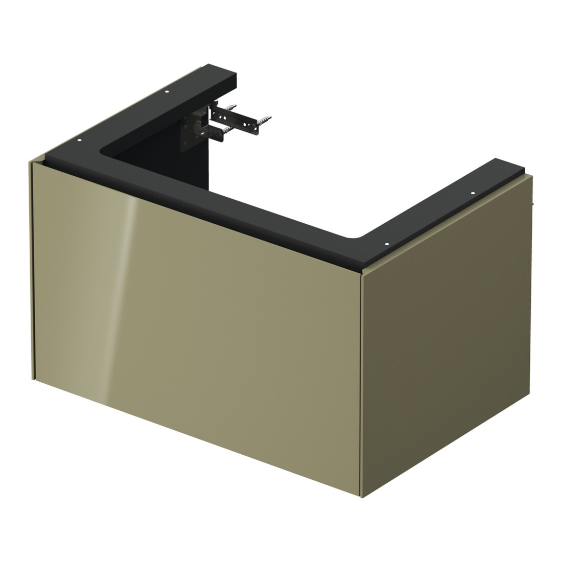 Duravit Meuble sous-lavabo White Tulip 68,4x45,8 cm, st-g hgl, 1 tiroir, suspendu