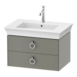 Duravit Meuble sous-lavabo White Tulip 68,4x45,8 cm, st-g m, 2 tiroirs, suspendu