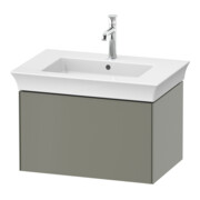 Duravit Meuble sous lavabo White Tulip 68,4x45,8 cm, st-g mat, 1 tiroir, suspendu-1