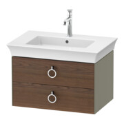 Duravit Meuble sous lavabo White Tulip 68,4x45,8 cm, US N m/StG g, 2 tiroirs m G, blanc