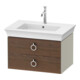 Duravit Meuble sous-lavabo White Tulip 68,4x45,8 cm, US N m/tau m, 2 tiroirs G, blanc-1