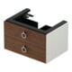 Duravit Meuble sous-lavabo White Tulip 68,4x45,8 cm, US N m/w m, 2 tiroirs, suspendu