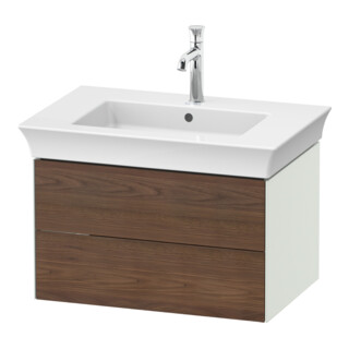 Duravit Meuble sous lavabo White Tulip 68,4x45,8 cm, US N w m, 2 tiroirs, suspendu