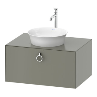 Duravit Meuble sous lavabo White Tulip 80x55 cm, st-g m, 1 AZ m G, 1 console pl.