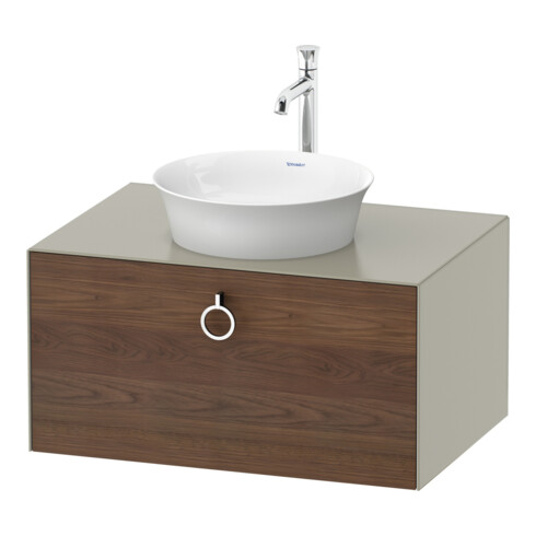 Duravit Meuble sous lavabo White Tulip 80x55 cm, US N m/tau m, 1 AZ m G, 1 Pl