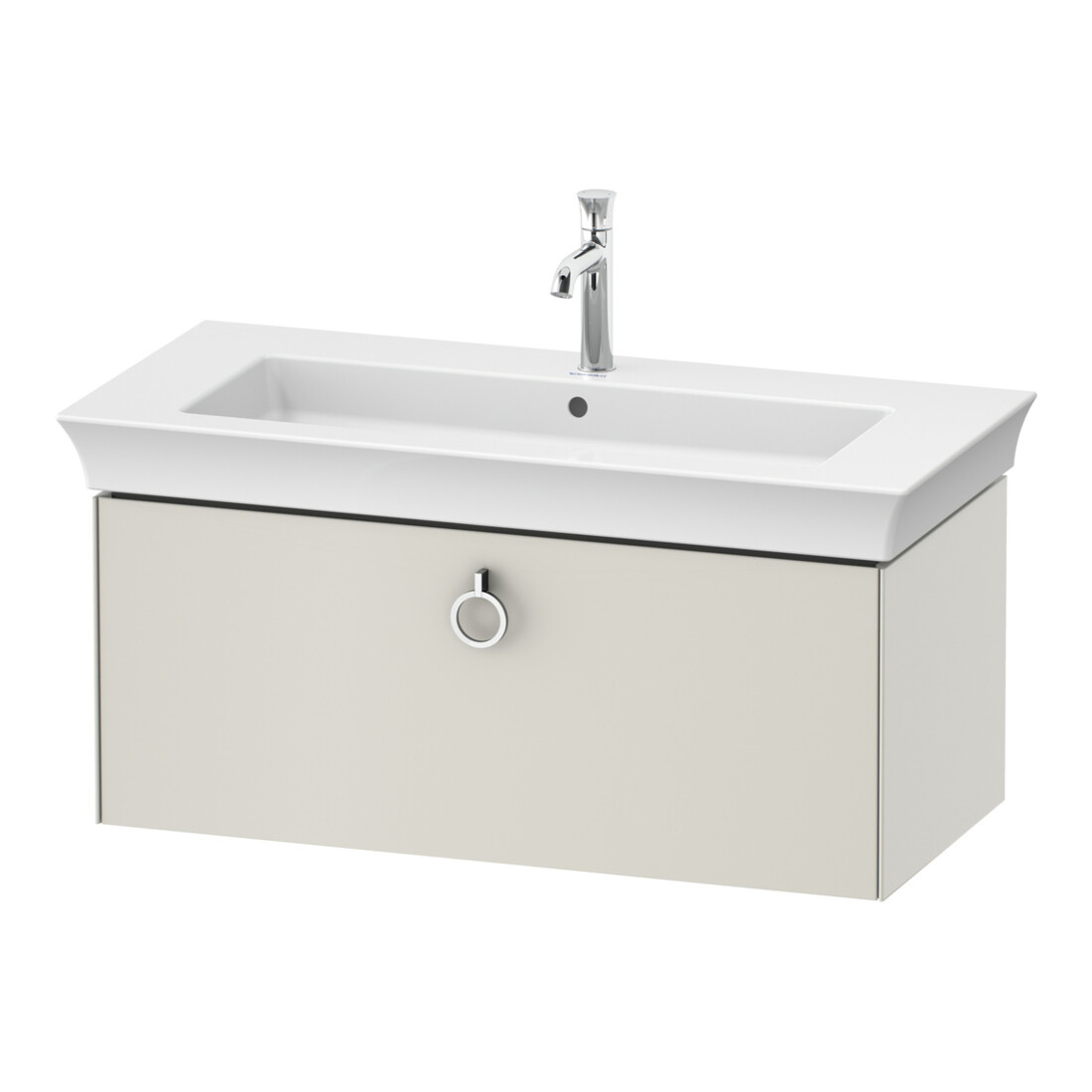 Duravit Meuble sous-lavabo White Tulip 98,4x45,8 cm, 1 tiroir, suspendu