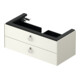 Duravit Meuble sous lavabo White Tulip 98,4x45,8 cm, 2 tiroirs, suspendu
