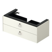 Duravit Meuble sous lavabo White Tulip 98,4x45,8 cm, 2 tiroirs, suspendu-4