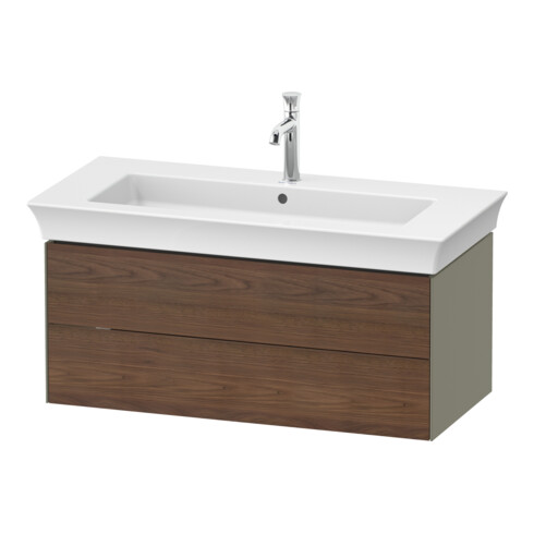 Duravit Meuble sous-lavabo White Tulip 98,4x45,8 cm, 2 tiroirs, suspendu