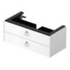 Duravit Meuble sous-lavabo White Tulip 98,4x45,8 cm, blanc, 2 tiroirs avec poignée, suspendu