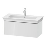 Duravit Meuble sous-lavabo White Tulip 98,4x45,8 cm, blanc hgl, 1 tiroir, suspendu