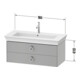 Duravit Meuble sous-lavabo White Tulip 98,4x45,8 cm, E N m/gra g, 2 tiroirs, blanc