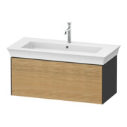 Duravit Meuble sous-lavabo White Tulip 98,4x45,8 cm, E N m/gris, 1 tiroir, suspendu
