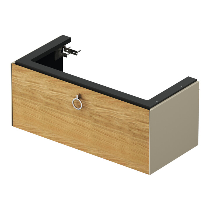 Duravit Meuble sous-lavabo White Tulip 98,4x45,8 cm, E N m/tau m, 1 AZ m G, blanc