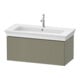 Duravit Meuble sous lavabo White Tulip 98,4x45,8 cm, st-g hgl, 1 tiroir, suspendu-1