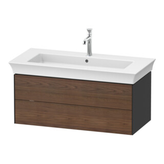 Duravit Meuble sous lavabo White Tulip 98,4x45,8 cm, US N gra g, 2 tiroirs, suspendu