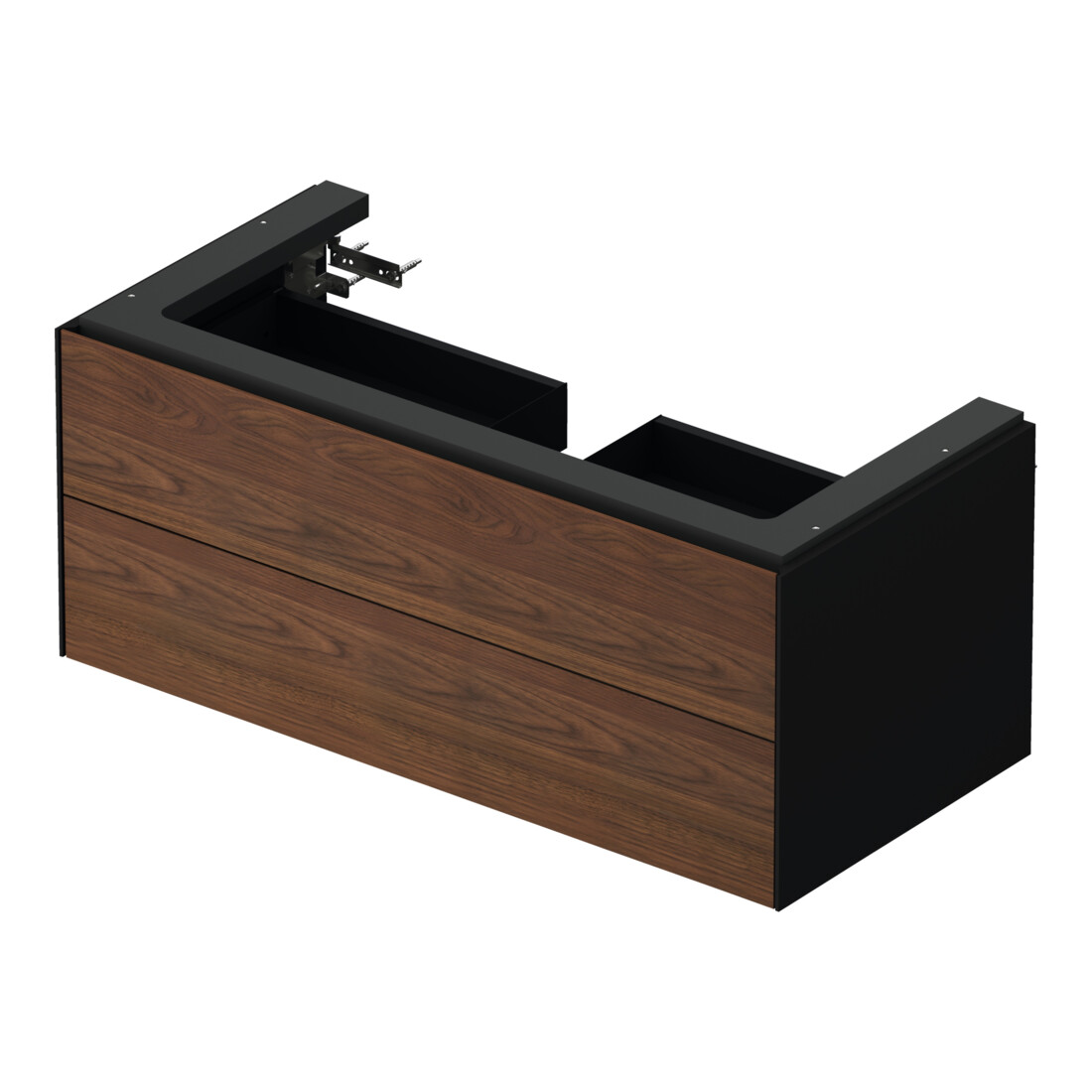 Duravit Meuble sous-lavabo White Tulip 98,4x45,8 cm, US N gra m, 2 tiroirs, suspendu