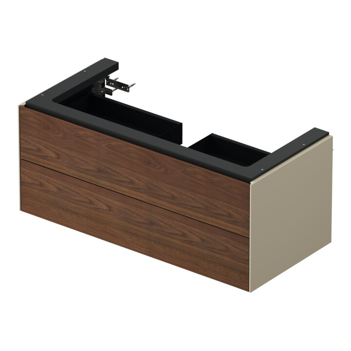 Duravit Meuble sous lavabo White Tulip 98,4x45,8 cm, US N tau m, 2 tiroirs, suspendu