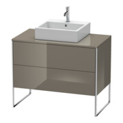 Duravit Meuble sous-lavabo XSquare 100x54,8 cm, 2 tiroirs, suspendu