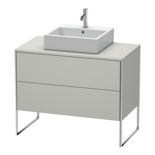 Duravit Meuble sous-lavabo XSquare 100x54,8 cm, bg m, f Kons, 2 tiroirs, deb.