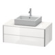 Duravit Meuble sous-lavabo XSquare 100x54,8 cm, blanc brillant, 2 tiroirs, suspendu-1