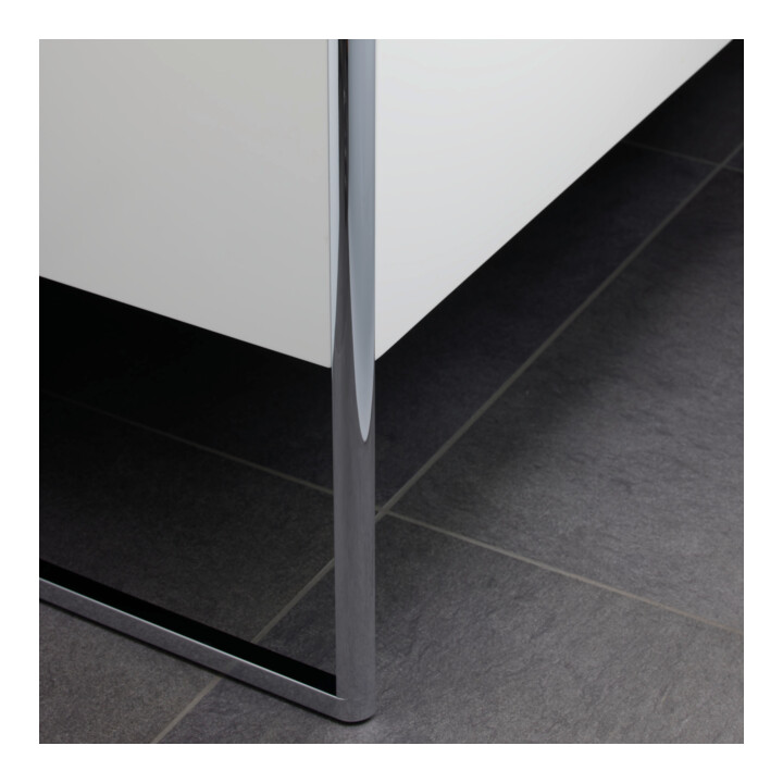 Duravit Meuble sous-lavabo XSquare 100x54,8 cm, blanc mat, 2 tiroirs, posé