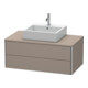 Duravit Meuble sous-lavabo XSquare 100x54,8 cm, blanc mat, 2 tiroirs, suspendu-1