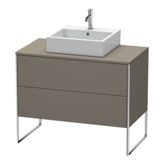 Duravit Meuble sous-lavabo XSquare 100x54,8 cm, f G m, f K, 2 tiroirs, deb.