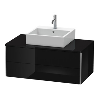 Duravit Meuble sous-lavabo XSquare 100x54,8 cm, gris s, 2 tiroirs, suspendu