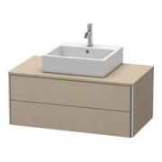 Duravit Meuble sous-lavabo XSquare 100x54,8 cm, sans poignée, 2 tiroirs, suspendu