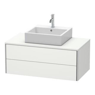 Duravit Meuble sous-lavabo XSquare 100x54,8 cm, sans trou, 2 tiroirs, suspendu