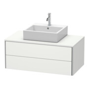 Duravit Meuble sous-lavabo XSquare 100x54,8 cm, sans trou, 2 tiroirs, suspendu