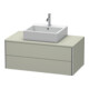 Duravit Meuble sous-lavabo XSquare 100x54,8 cm, T m, f Kons., 2 tiroirs, suspendu-1