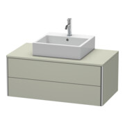 Duravit Meuble sous-lavabo XSquare 100x54,8 cm, T m, f Kons., 2 tiroirs, suspendu
