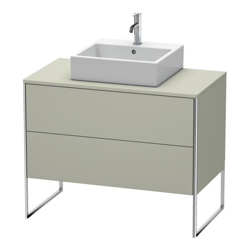 Duravit Meuble sous-lavabo XSquare 100x54,8cm, T m, f Kons, 2 tiroirs, deb.