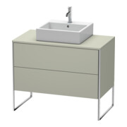 Duravit Meuble sous-lavabo XSquare 100x54,8cm, T m, f Kons, 2 tiroirs, deb.