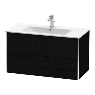 Duravit Meuble sous-lavabo XSquare 101x47,8 cm, blanc œuf, 2 tiroirs, suspendu