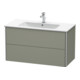 Duravit Meuble sous-lavabo XSquare 101x47,8 cm, st-g m, 2 tiroirs, suspendu
